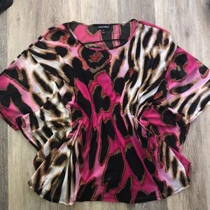 Giraffe Pattern Blouse